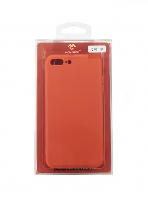Накладка Apple iPhone 7/8/SE 2020 кирпичный силикон Monarch Под оригинал без логотипа - 4