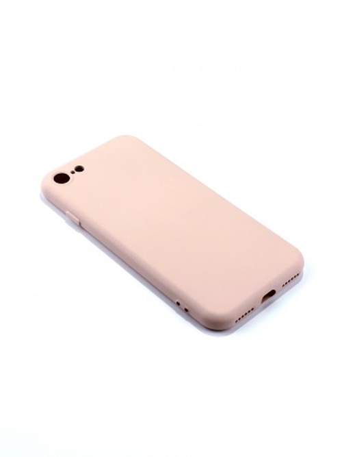 Накладка Apple iPhone 7/8/SE 2020 пудровый силикон Monarch Под оригинал без логотипа - 2