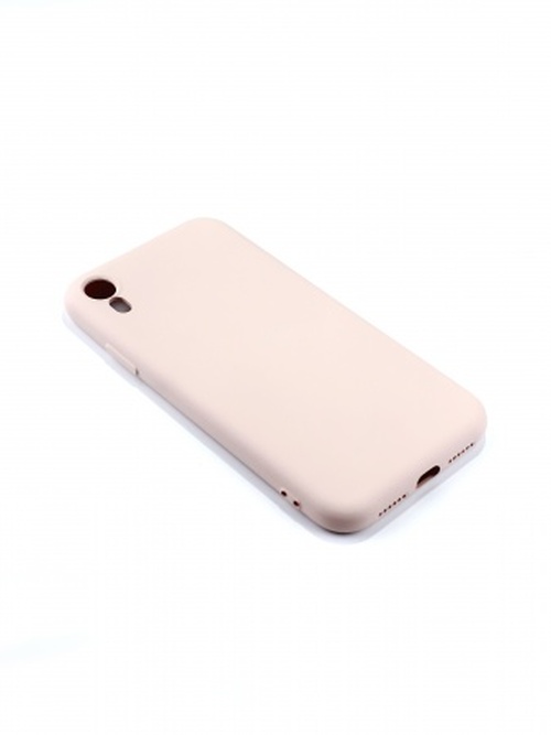 Накладка Apple iPhone XR пудровый силикон Monarch Под оригинал без логотипа - 3