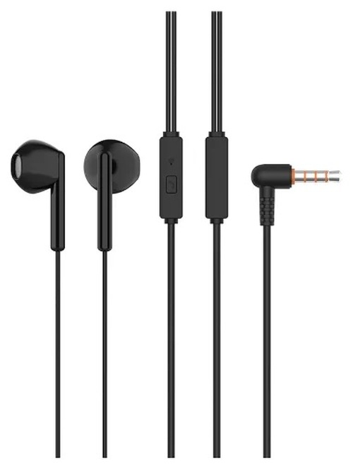 Наушники Celebrat G6 вкладыши, проводные, Jack 3.5, микрофон, черный