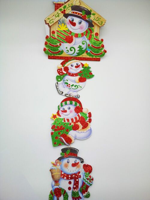 Новогодний декор подвеска 1832