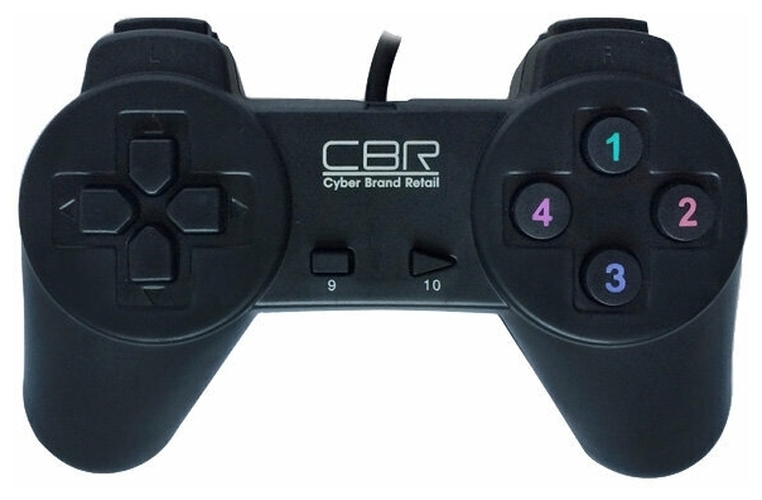 Геймпад CBR CBG 905 проводной PC черный 10 кнопок