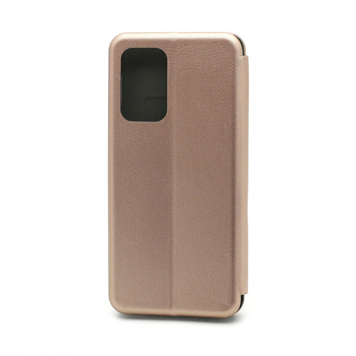Чехол-книжка Samsung A52 розовое золото горизонтальный Fashion Case - 4