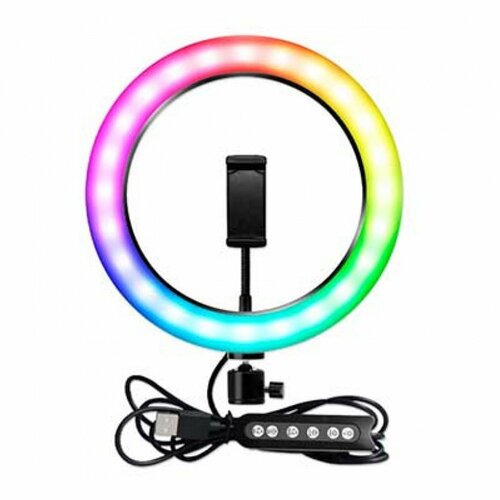 Селфи лампа 26 см RGB подсветка MJ26