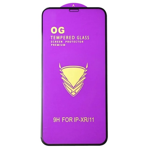 Защитное стекло Apple iPhone 7/8/SE 2020 черный FullGlue OG тех.пак
