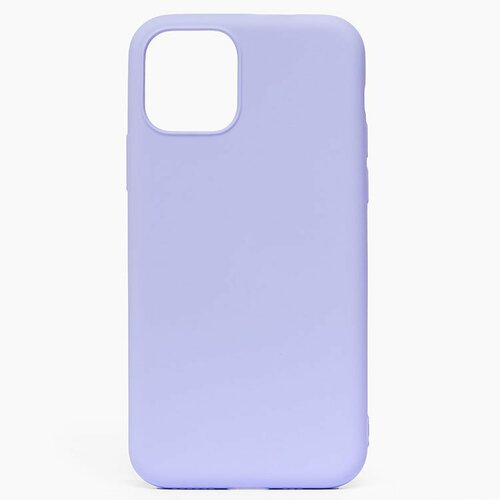 Накладка Apple iPhone 11 сиреневый Silicone Case Full без лого