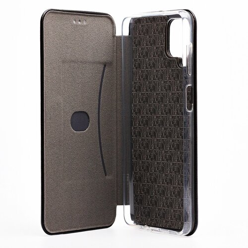 Чехол-книжка Samsung A12/M12 черный горизонтальный Nice Case - 5