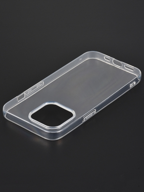 Накладка Apple iPhone 13 Pro прозрачный (под размер камеры) силикон - 4