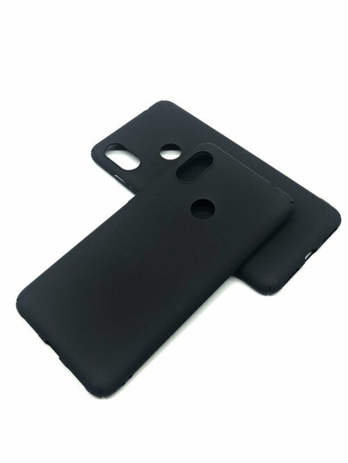 Накладка Xiaomi Redmi 6 черный Soft Touch пластик Neypo