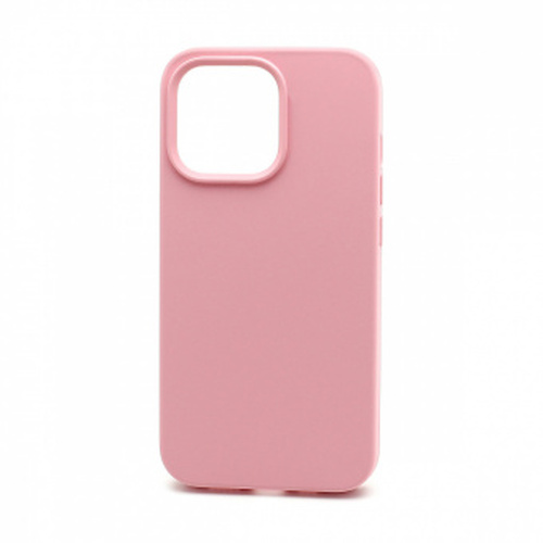 Накладка Apple iPhone 13 Pro розовый Silicone Case Full без лого