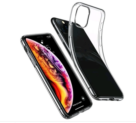 Накладка Apple iPhone 13 Pro Max прозрачный 1мм силикон LuxCase