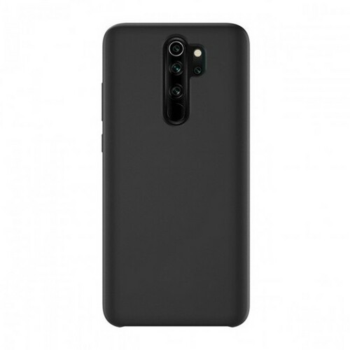 Накладка Xiaomi Redmi Note 8 Pro черный Silicone Case без лого