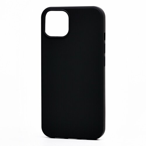 Накладка Apple iPhone 13 черный Silicone Case Full без лого - 3