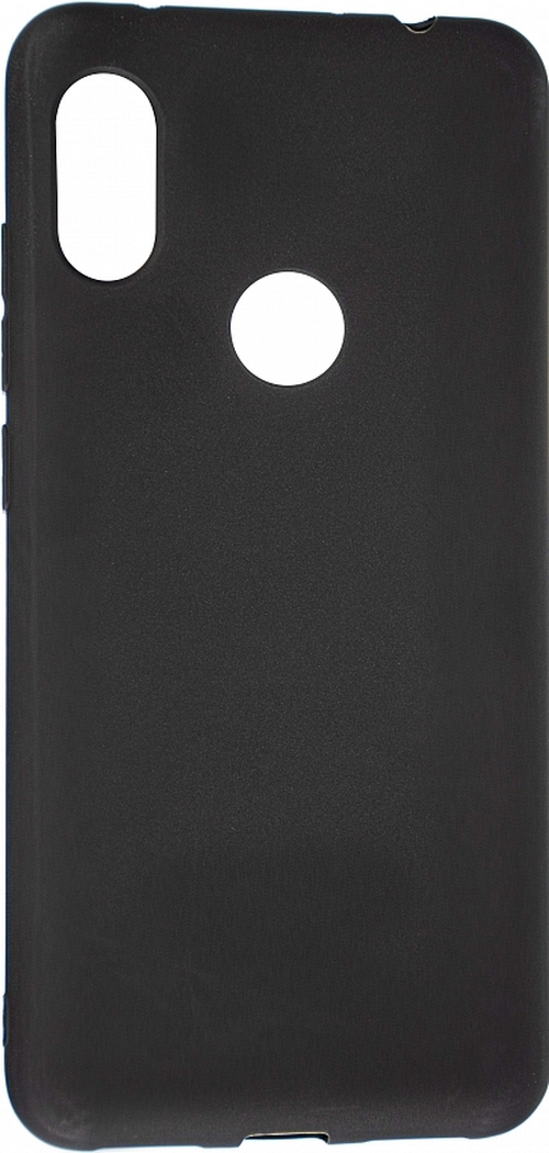 Накладка Xiaomi Redmi Note 6/6 Pro черный Soft Touch силикон Однотонный
