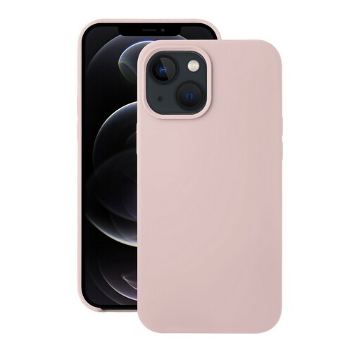 Накладка Apple iPhone 13 Pro пудровый Silicone Case без лого