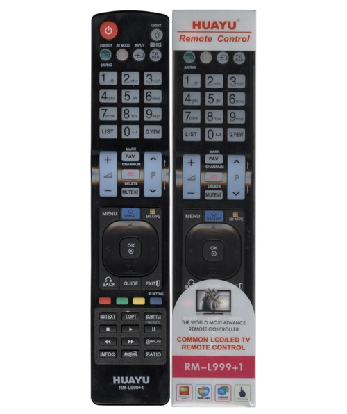 Пульт дистанционного управления для ТВ LG HUAYU RM-L999+1 универсальный