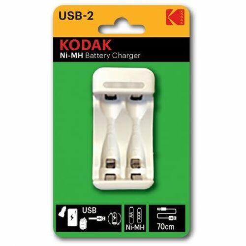 Зарядное устройство для АКБ KODAK C8001B для 2х AA/AAA питание от USB