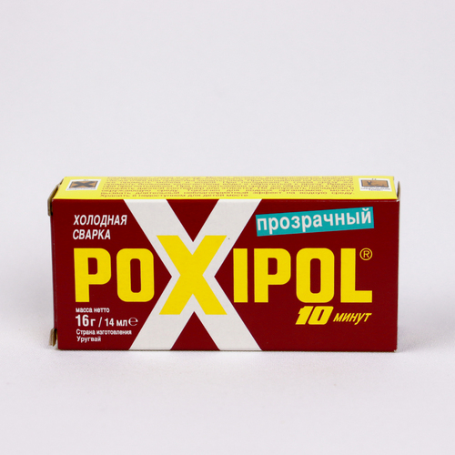 Клей холодная сварка Poxipol прозрачный, 14 мл 2954796