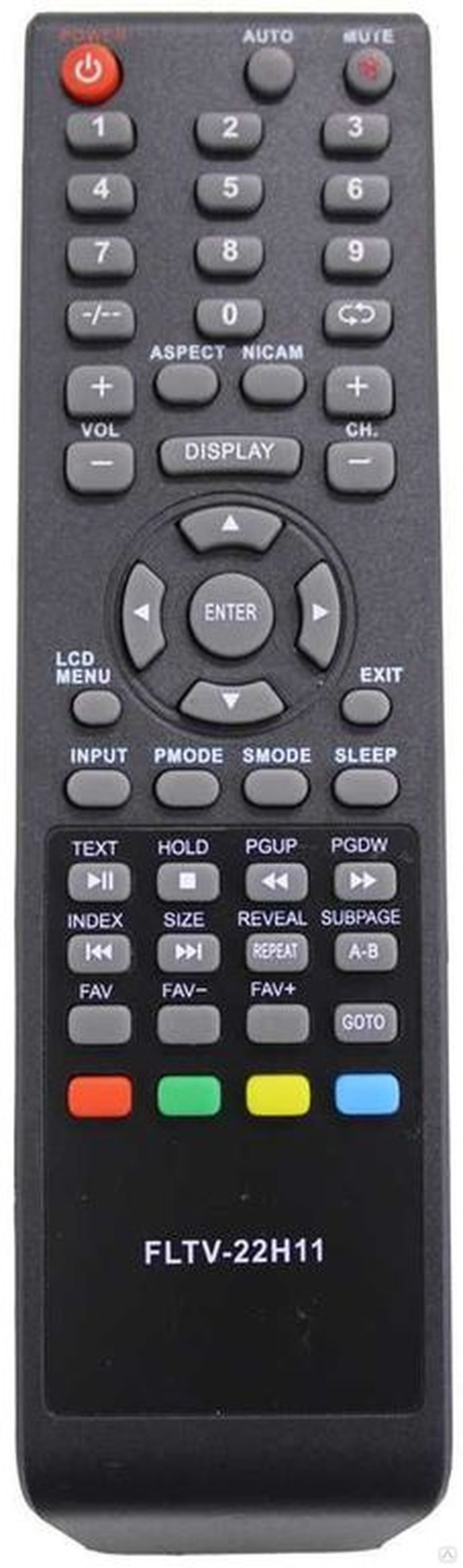 Пульт дистанционного управления для ТВ FUSION FLTV-22H11 /SUPRA EN-83801/STV-LC3244WL