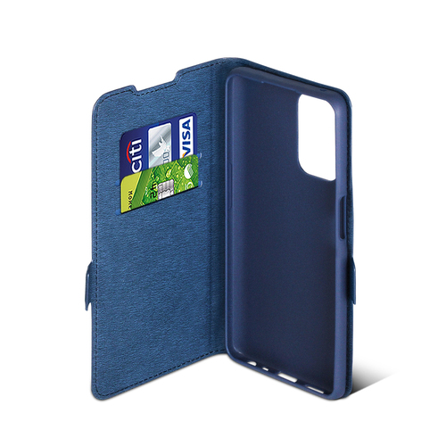 Чехол-книжка Realme 8 5G/Narzo 30 5G синий горизонтальный DF