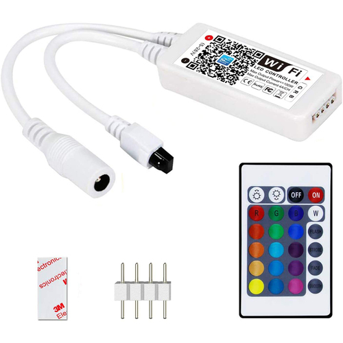 Контроллер светодиодной ленты Wi-Fi Огонек OG-LDL25 (RGB,пульт)