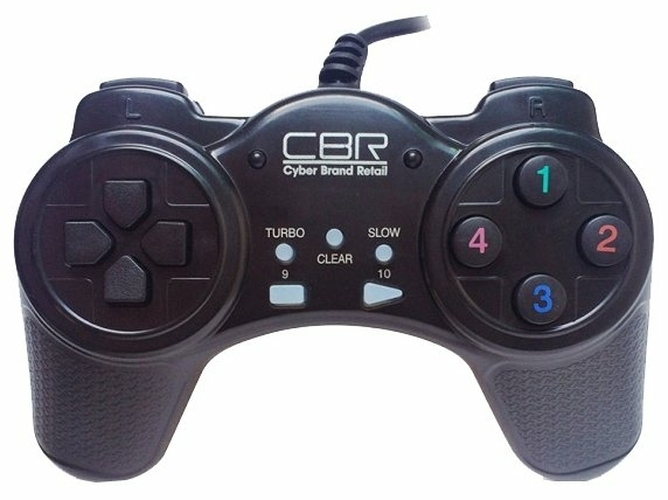 Геймпад CBR CBG 907 проводной PC черный 14 кнопок