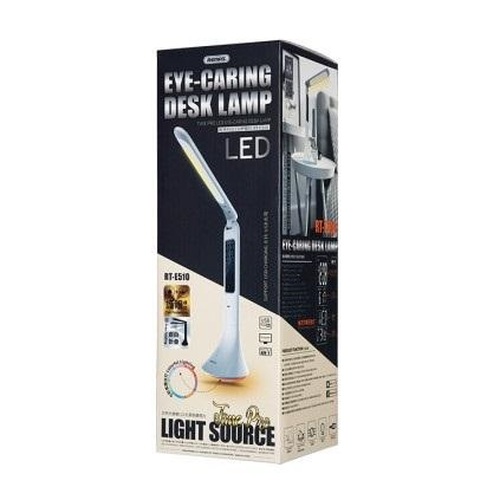 Светильник настольный Remax RT-E510 белый 12000mAh LED раскладной - 2