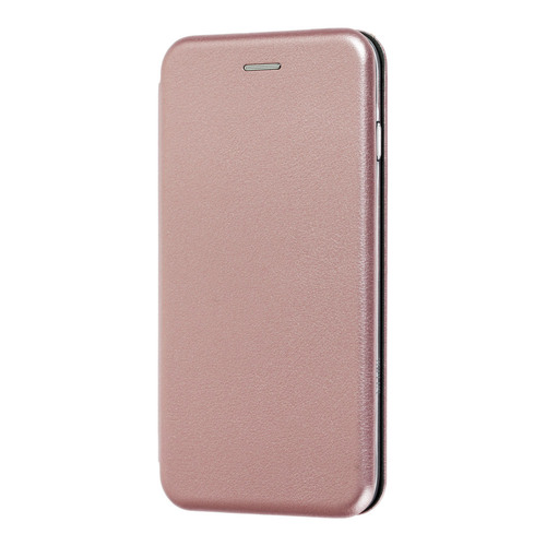 Чехол-книжка Apple iPhone 13 Pro Max розовое золото горизонтальный Fashion Case