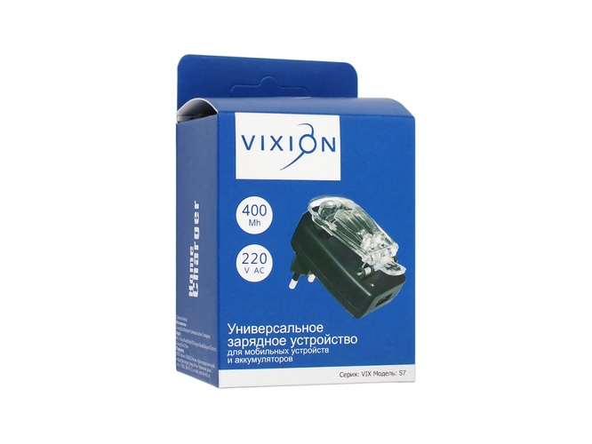 Сетевое зарядное устройство Vixion ЛЯГУШКА 1USB универсальный