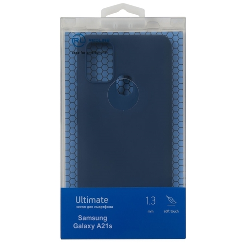 Накладка Vivo Y31/Y53s синий силикон RedLine Однотонный Ultimate