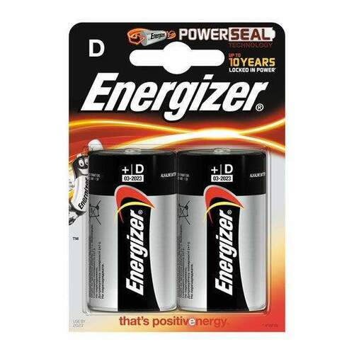 Батарейка Energizer LR20 Power BL2 щелочная