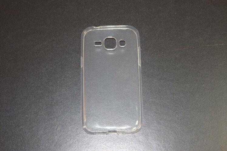 Накладка Samsung J1 2015 прозрачный 0.3-0.5мм силикон