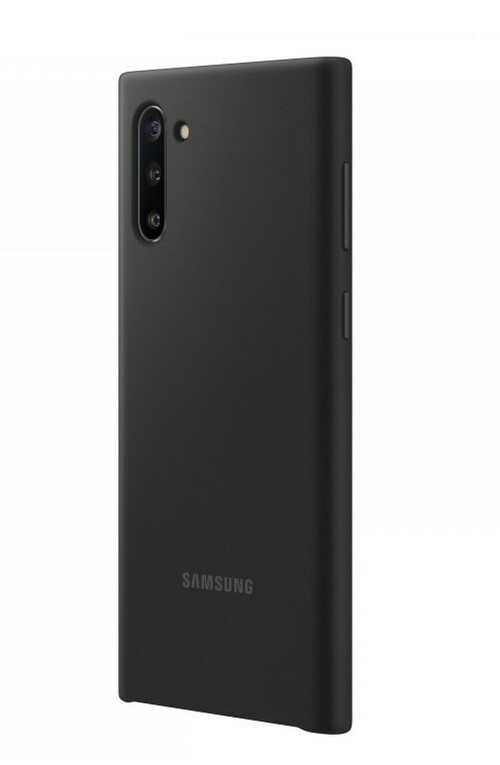 Накладка Samsung Note 10 Pro черный матовый 1мм силикон Однотонный - 2