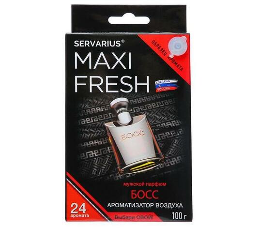Автомобильный ароматизатор MAXI FRESH гелевый под сиденье Босс 2337531