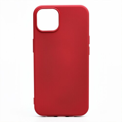 Накладка Apple iPhone 13 бордовый Silicone Case Full без лого - 2