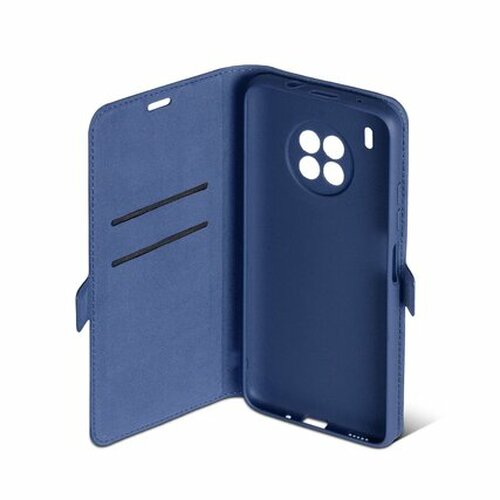 Чехол-книжка Huawei Honor 50 Lite/Nova 8i синий горизонтальный DF - 3