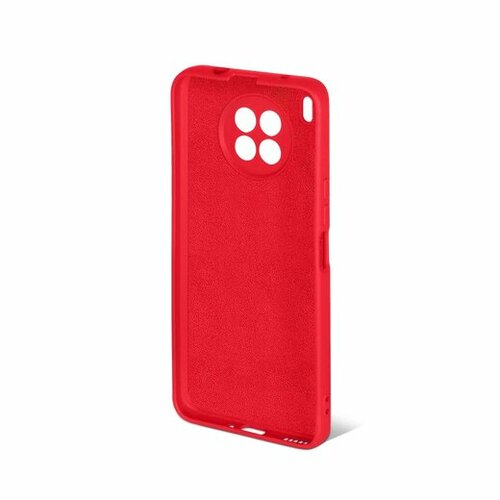 Накладка Huawei Honor 50 Lite/Nova 8i красный DF Silicone Case без лого - 2