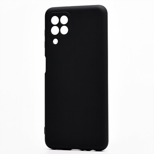 Накладка Samsung A22/M22/M32 черный Silicone Case Full без лого - 2