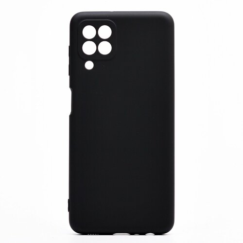 Накладка Samsung A22/M22/M32 черный Silicone Case Full без лого