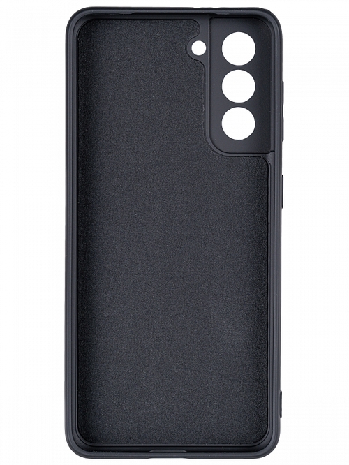 Накладка Samsung S21/S30 черный Silicone Case Full без лого - 2