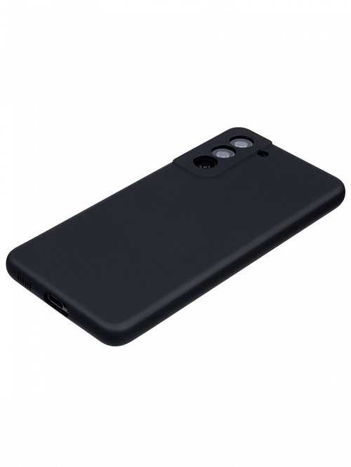 Накладка Samsung S21/S30 черный Silicone Case Full без лого - 3