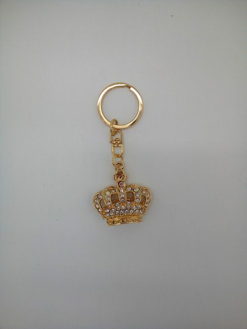 Брелок Корона стразы