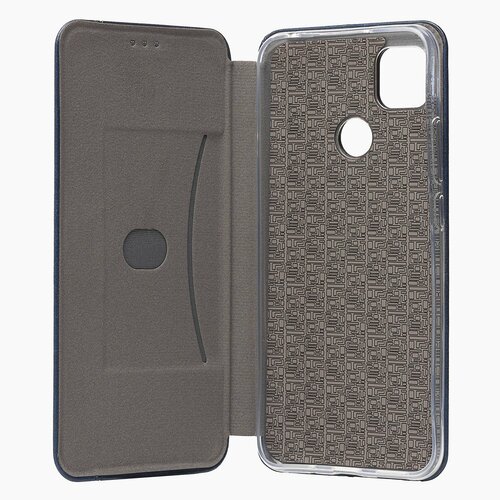 Чехол-книжка Xiaomi Redmi 10A/9C/Poco C31 темно-синий горизонтальный Nice Case - 4