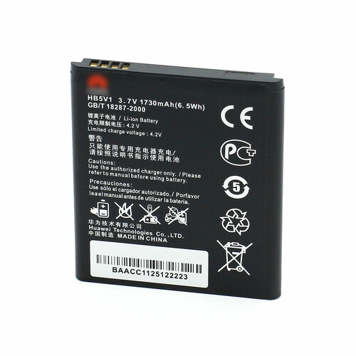 Аккумуляторы для мобильных телефонов Huawei HB5V1 без упаковки G350/U8833/Y300
