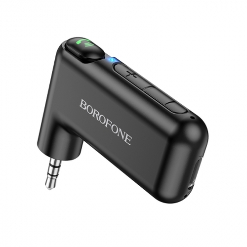 Адаптер Bluetooth - AUX AUX BOROFONE BC35 v5.0 встроенная АКБ+microUSB черный - 2