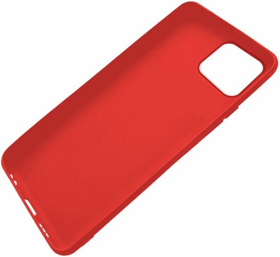 Накладка Samsung A22s красный силикон Gresso Меридиан - 3