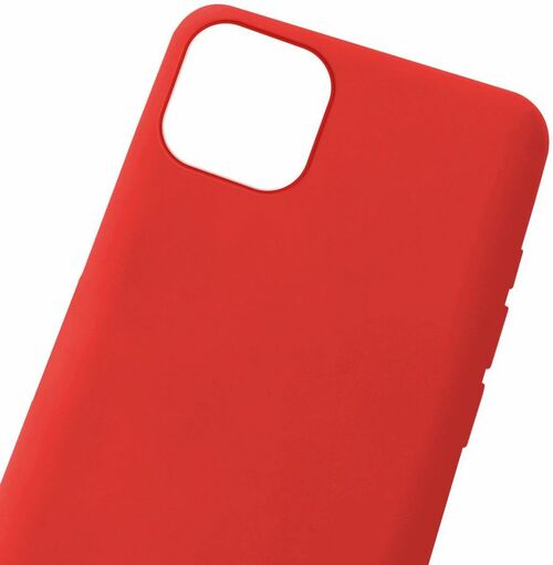 Накладка Samsung A22s красный силикон Gresso Меридиан - 5