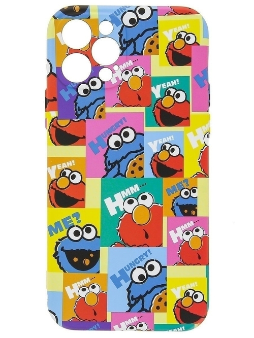 Накладка Apple iPhone 12 colorful с защитой камеры силикон Luxo Kaws Сезам