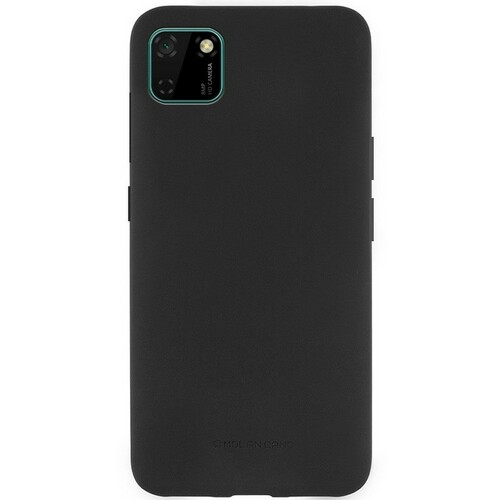 Накладка Realme C20/C11 2021 черный Soft Touch силикон Однотонный
