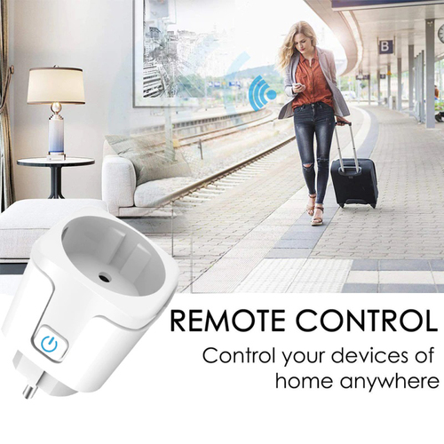 Умный дом Wi-Fi розетка Орбита OT-HOS07 1 гнездо 16А - 5